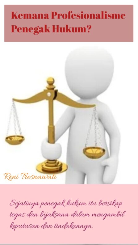 Kemana Profesionalisme Penegak Hukum?