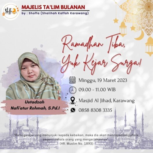 Ramadan Tiba, Yuk Kejar Surga!