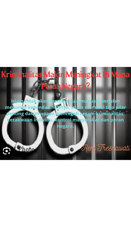 Kriminalitas Makin Meningkat, Di Mana Negara?