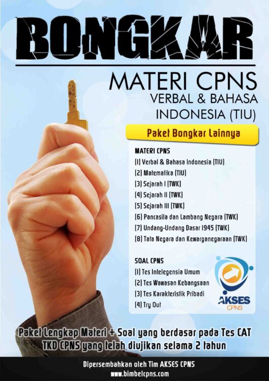 Bongkar Materi CPNS Verbal dan Bahasa Indonesia TIU